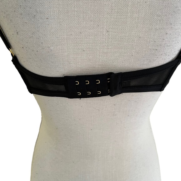 NWOT Victoria's Secret Black Unlined Demi Bra 32 DDD - Picture 6 of 6